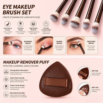 üíÑ‚ú® Professional Makeup Brush Set - Perfect for Women & Girls