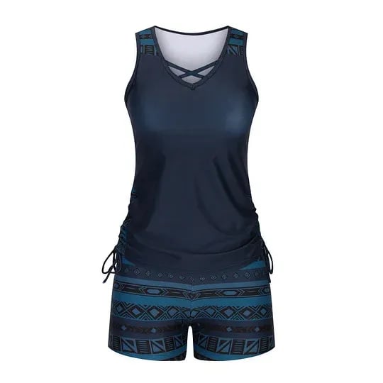 üåäWomen's Fashion Two-Piece Tankini Set