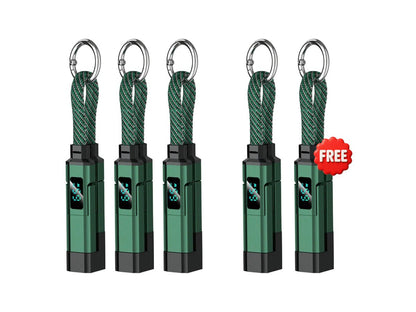 üî•Limited Time SALE 40% OFFüî•4-in-1 Digital Display Keychain Charging Cable