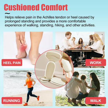 üòçAnti-slip Heel Liners Soft Cushion Heel Protector Pads for Women Men Shoes
