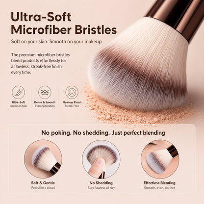 üíÑ‚ú® Professional Makeup Brush Set - Perfect for Women & Girls