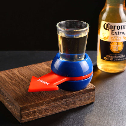 üé≤ Penalty Spin Wheel Drinking Game Toy ‚Äì Russian Roulette Party Game Prop üçª
