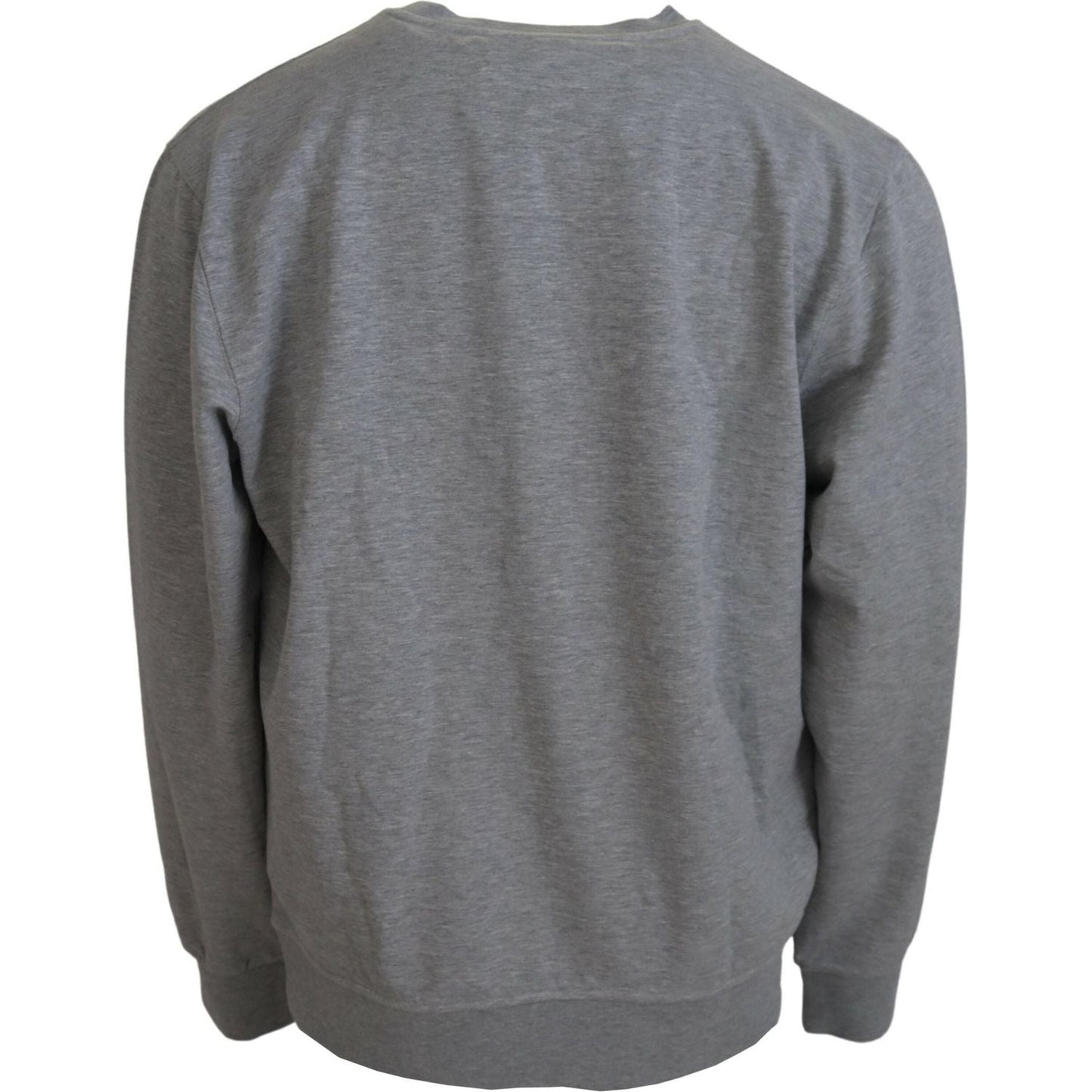 Aeronautica Militare Gray Men Pullover Sweatshirt Sweater