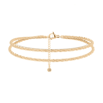 üéâüî•Dainty Layered Anklet For Women
