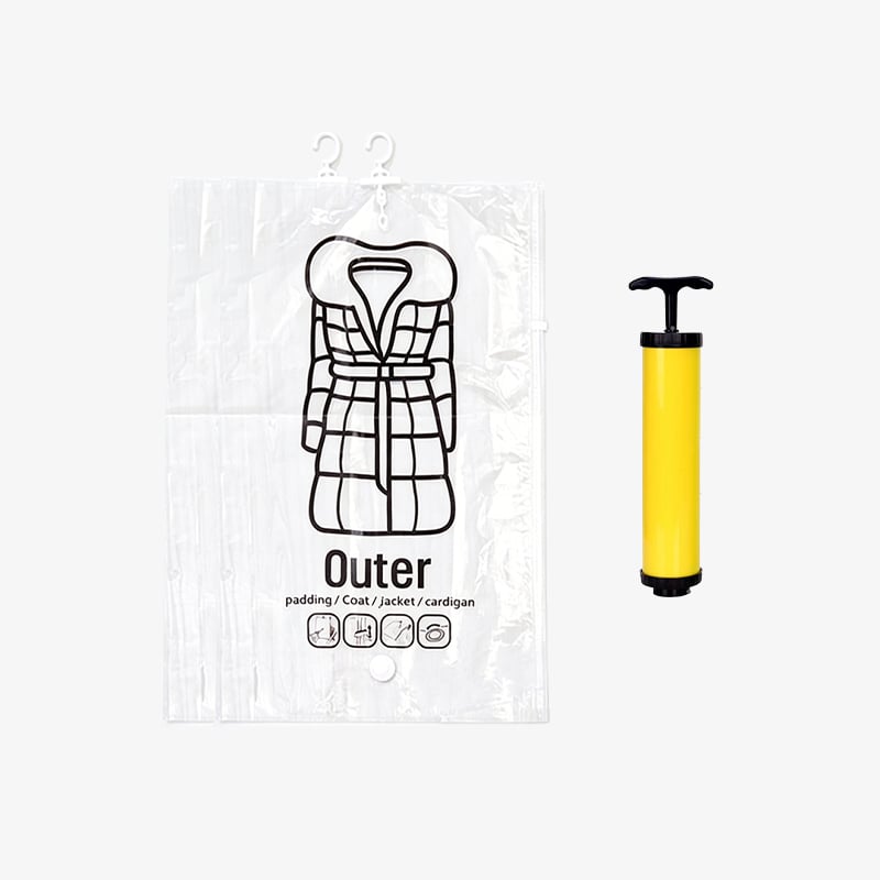 Hanging Vacuum Storage Bags ‚Äì Save 75% Closet Space, No Folding Needed