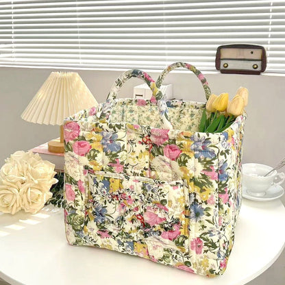 üíêüí•Boho Fabric Storage Basketüå∏