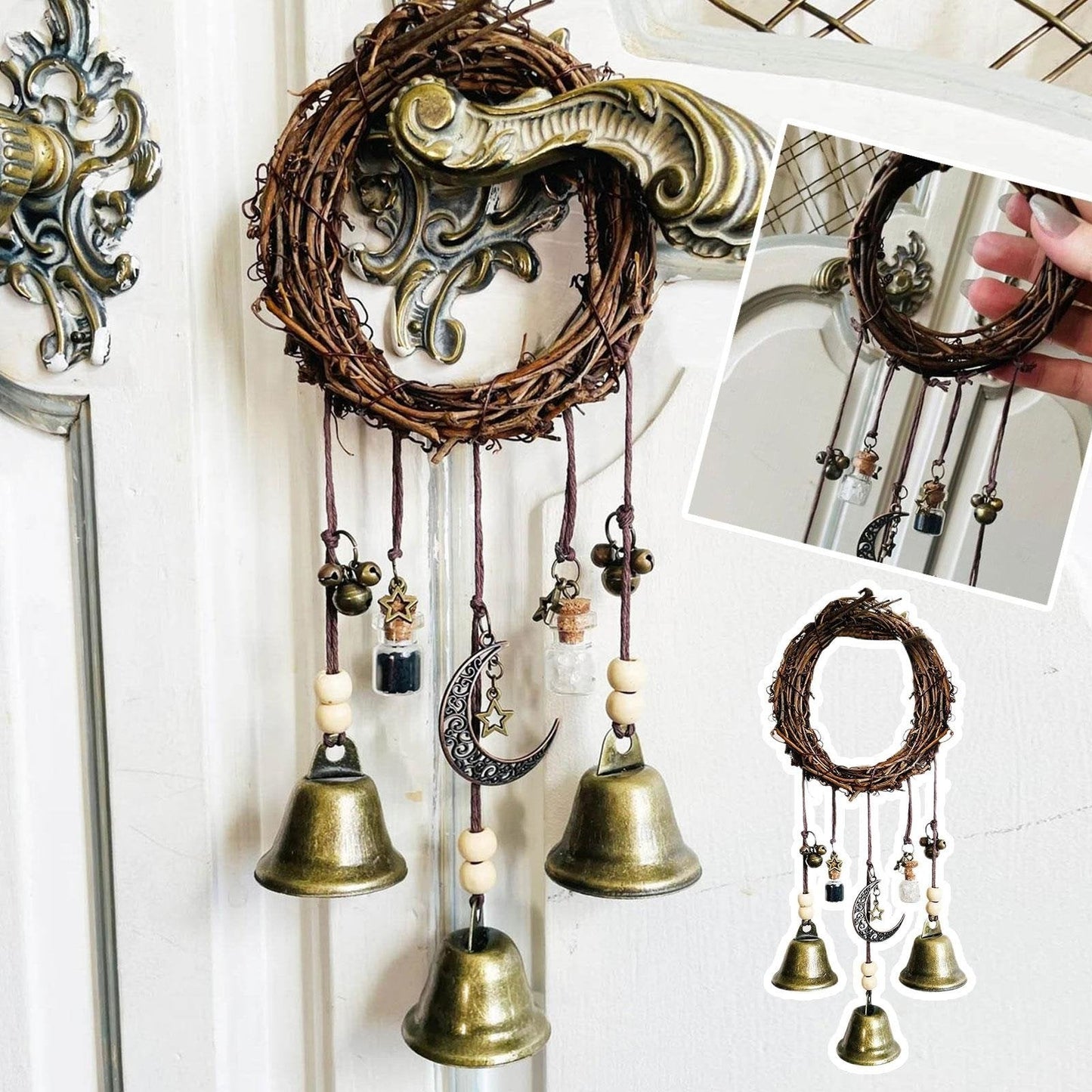 üßô‚Äç‚ôÄÔ∏èüîîHandmade Witch Bells for Home Protection