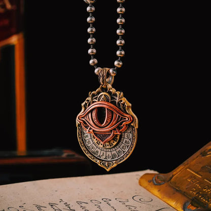 üëÅÔ∏è‚Äçüó®Ô∏èHandmade Tarot Vision Pendant: Connect to Cosmic Wisdom Anytime(Cheat Sheet Included)