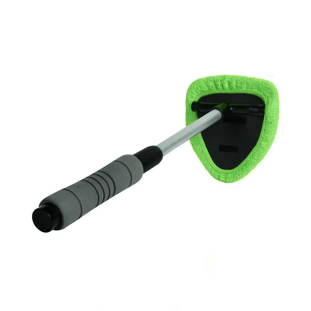 üî•Microfiber Car Windshield Cleaning Tool with Extendable Handle