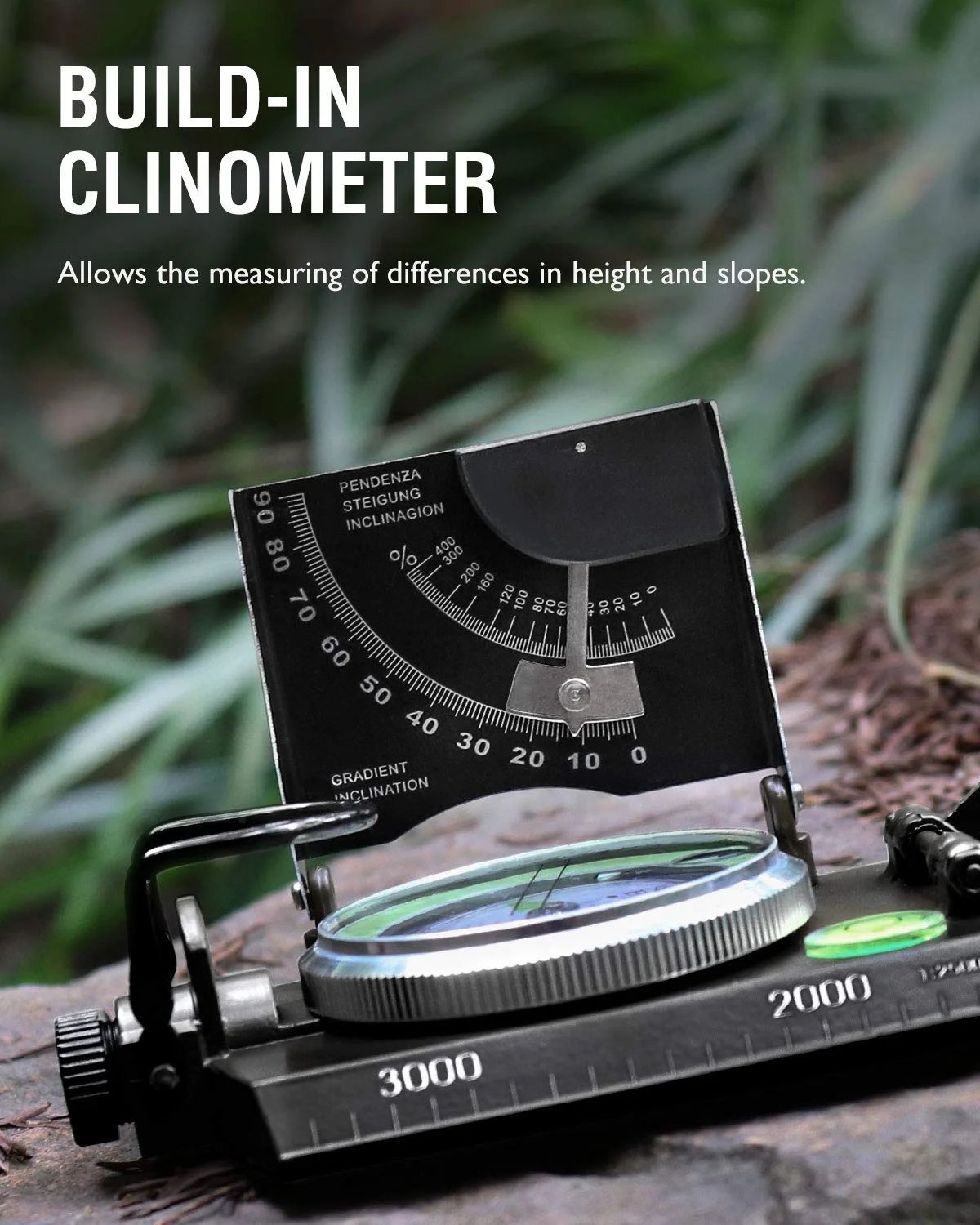 Dailyardtool¬Æ Multifunctional Military Aiming Navigation Compass Compass