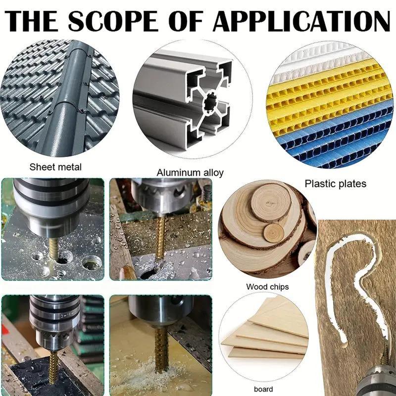 üî•Limited Time 40% Off‚ú®6 Counts Metalworking Ideal For Drilling