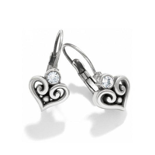 Alcazar Heart Leverback Earring