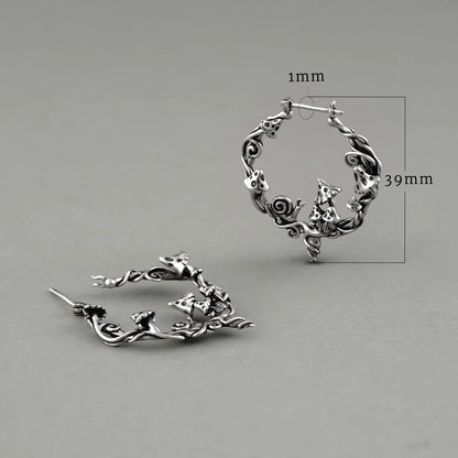 ENCHANTED FOREST WHIMSY EARRINGS