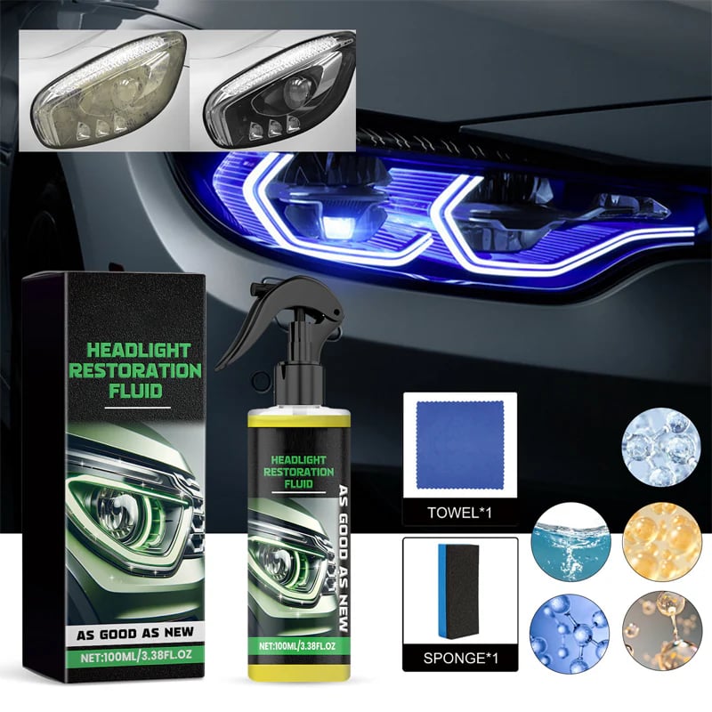 üöó Headlight Crystal Restorer