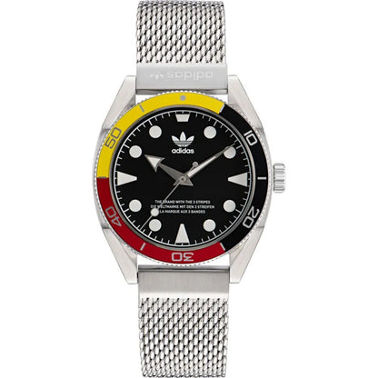 Adidas Gray Stainless Steel Sport Watch