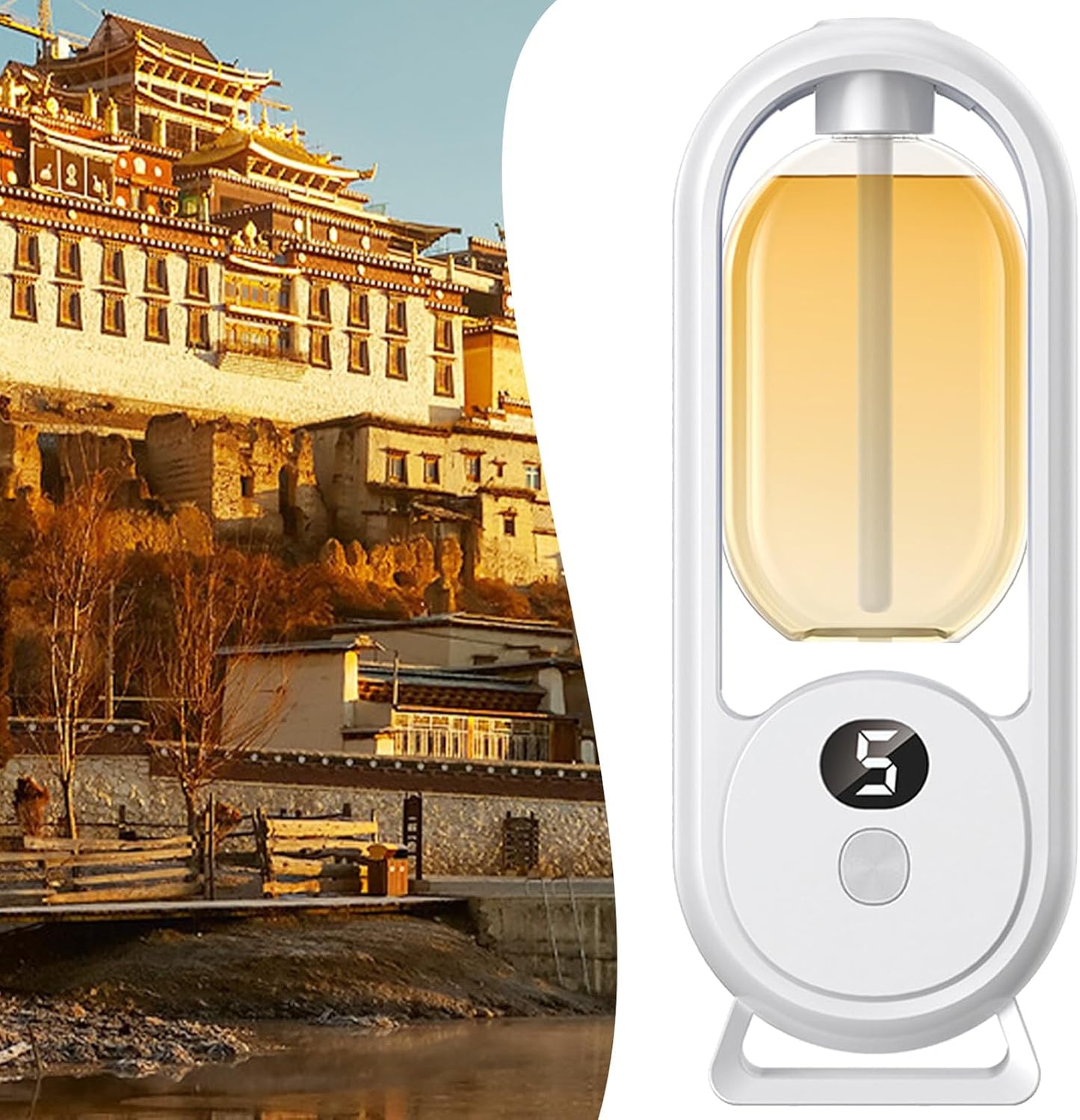 üå∏ Essential Oil Diffuser USB Powered with Light ‚ú®