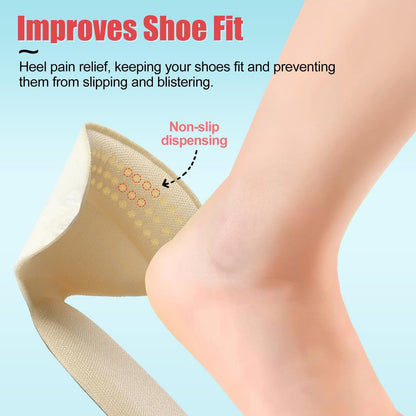 üòçAnti-slip Heel Liners Soft Cushion Heel Protector Pads for Women Men Shoes
