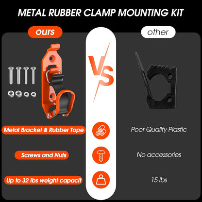 üõ†Ô∏è Heavy Duty Metal Rubber Shovel Mount Kit