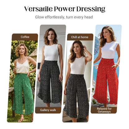 üå∏Women‚Äôs Flowy High Waist Wide-Leg Pants üî•
