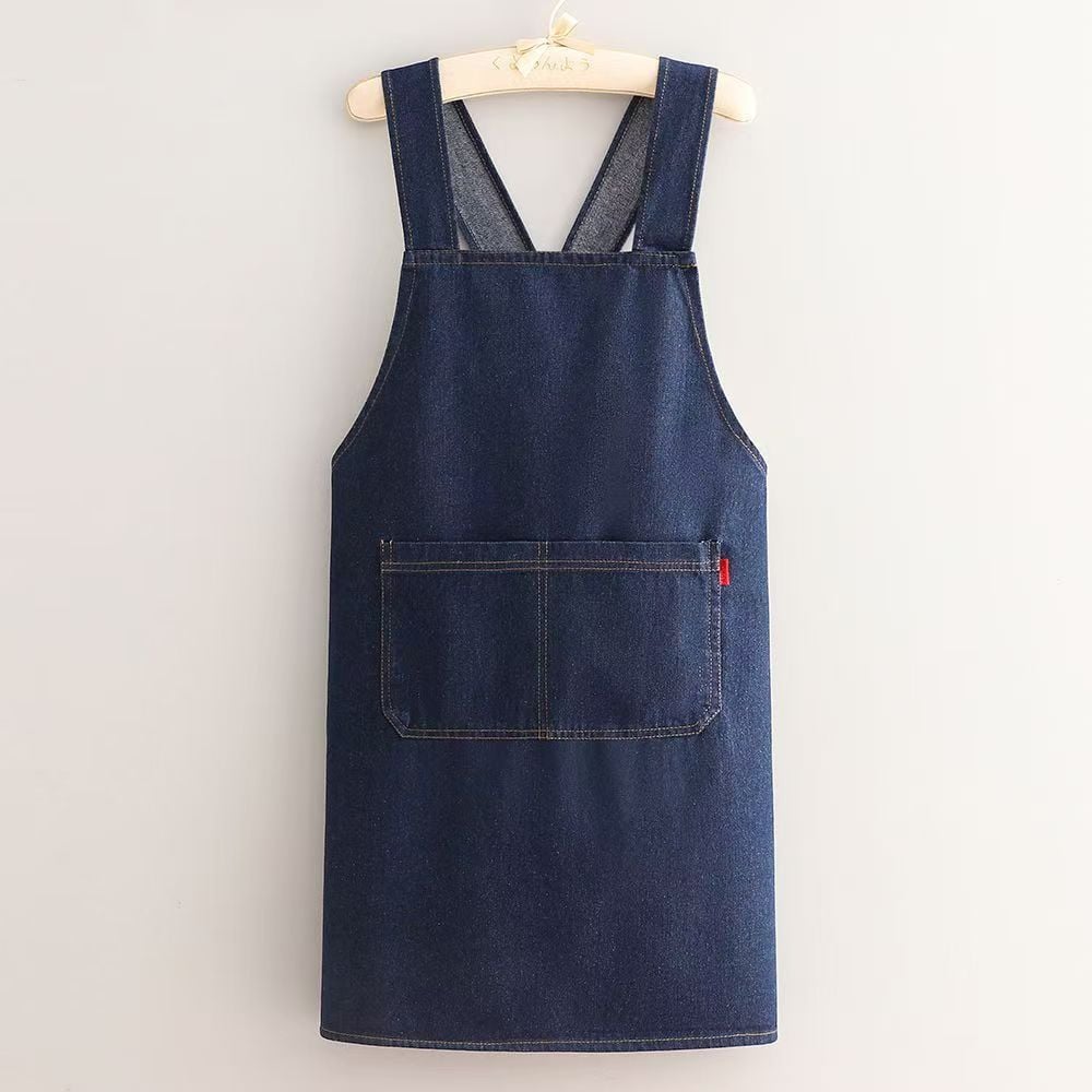 üî•Cloud-Fit Denim Apron | Ergonomic Cross-Back Design