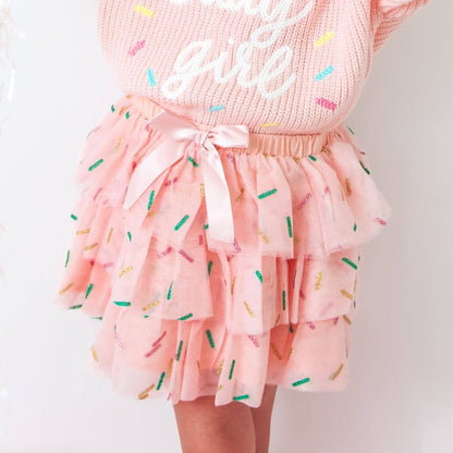 Birthday Girl Sprinkle Tiered Tutu