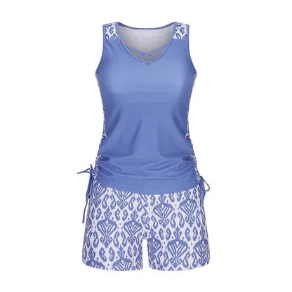 üåäWomen's Fashion Two-Piece Tankini Set