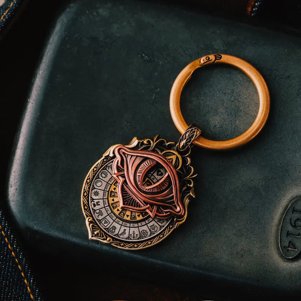 üëÅÔ∏è‚Äçüó®Ô∏èHandmade Tarot Vision Pendant: Connect to Cosmic Wisdom Anytime(Cheat Sheet Included)