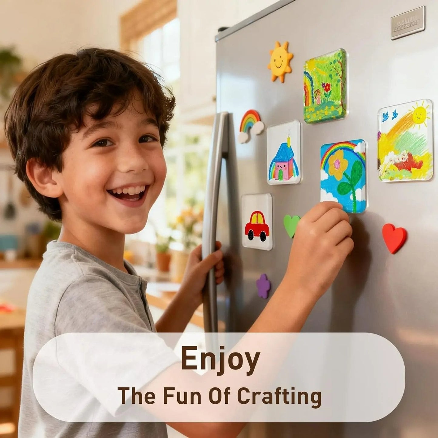 üòçSquare Magnetic Photo Frames with Stunning 3D Effect üíï