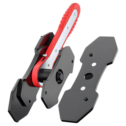 Brake Caliper Piston Press Tool ‚Äì 360¬∞ Rotating Ratchet Wrench for Single, Dual & Quad Piston Disc Brakes