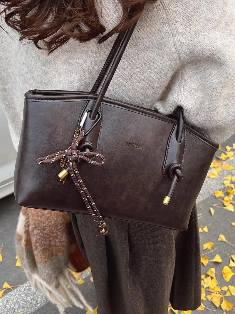 üíñ2026 Women's Elegant Solid Color Shoulder Bag