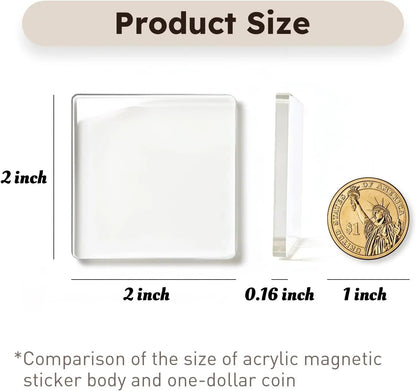 üòçSquare Magnetic Photo Frames with Stunning 3D Effect üíï