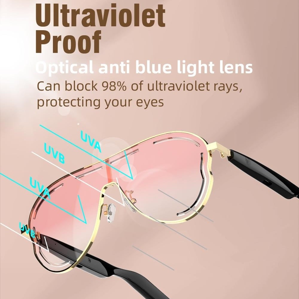 üíïHot sale 49% OFFüòé Smart Bluetooth 5.4 Audio Sunglasses ‚Äì Open-Ear, UV & Blue Light Protection