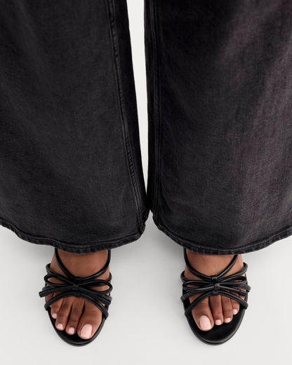 The Bow Sandal | Black