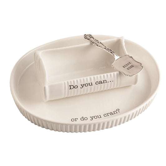 Can or Cran serving dish