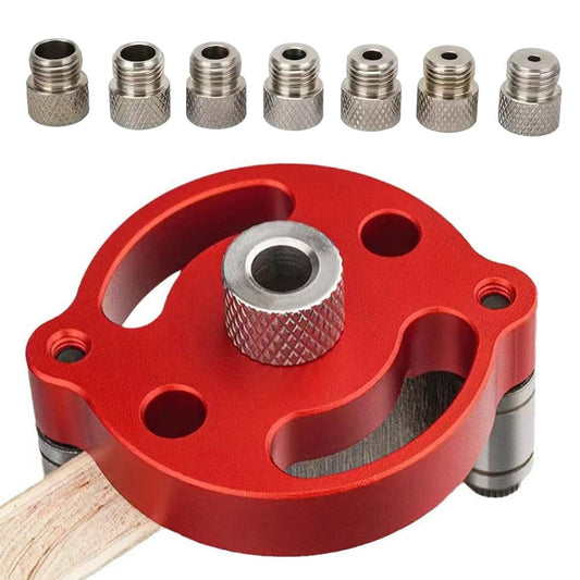 Self-Centering Doweling Jig‚Äî‚Äîwith free 8 Interchangeable Bushings