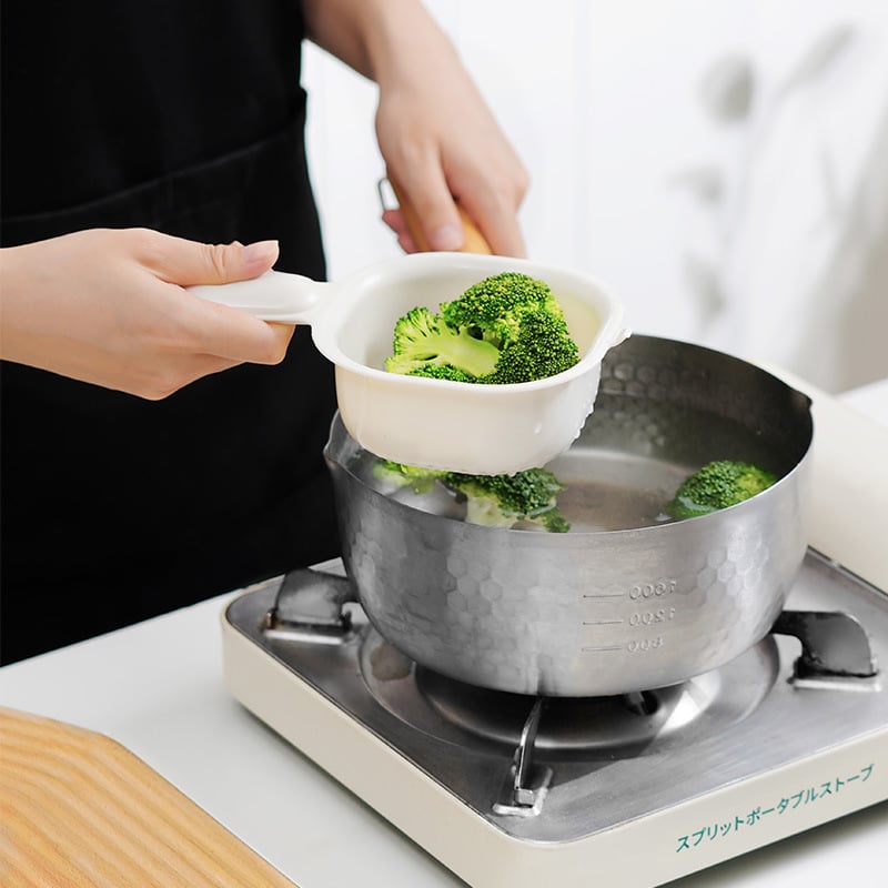 üî•Kitchen Dual-Layer Draining Basket with Handle