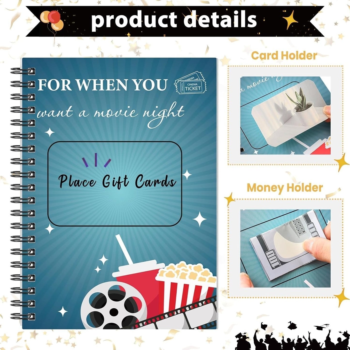 üéìüìöCollege Survival Gift Card Book üéÅSurprises On Every PageüìöHardcover & Durability Line