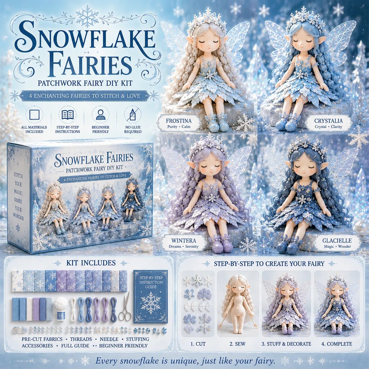 üî•LAST DAY 49% OFF - üßµFairy Patchwork DIY Collection
