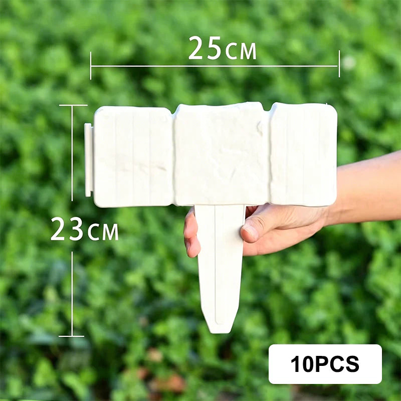 ü™ªHigh-quality, durable simulated stone garden fenceü™ª