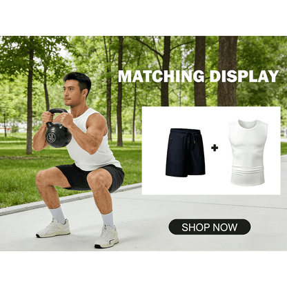 üî•Men's  Wide Strap Ribbed Tank Top