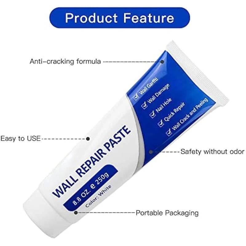 üî•THE ULTIMATE White Drywall Repair Paint Kit ‚Äì No Sanding, No Primer, No Mess. Fix Nail Holes, Cracks & Dents in Minutes