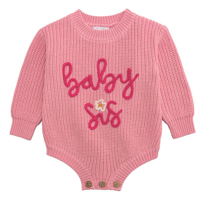 Baby sis/ Baby bro sweater bubble