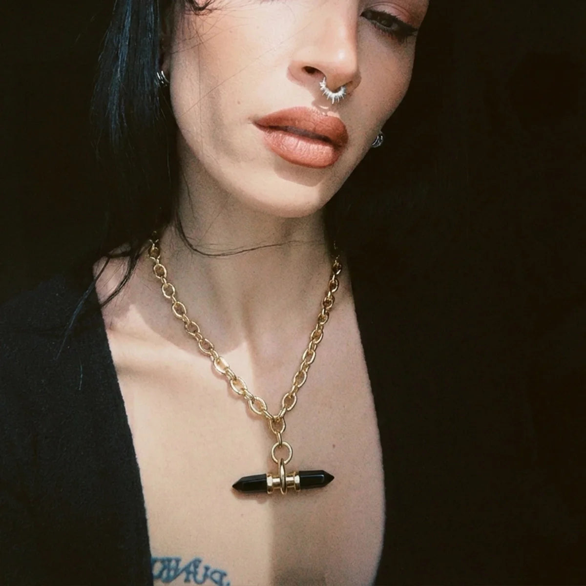 DUAL PRISM NECKLACE