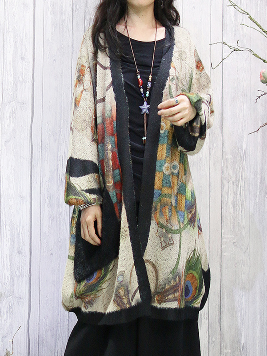 Women's Elegant Relaxed Fit Cardigan | Eva Trends