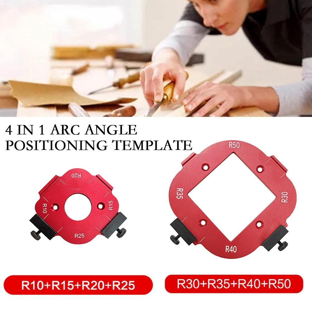 Dailyardtool¬Æ The Ultimate Cutting Template: Achieve Accurate Angles and Arcs with Ease