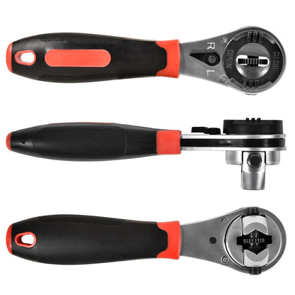 Dailyardtool¬Æ Adjustable Ratchet Wrench Kit for 6-22mm Screw