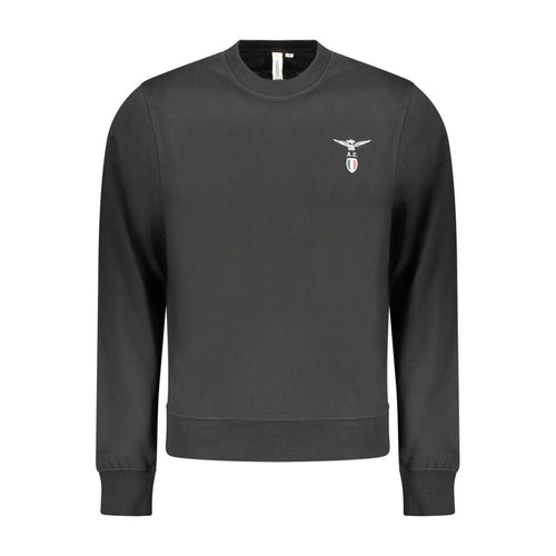 Accademia Militare Black Cotton Men's Sweatshirt