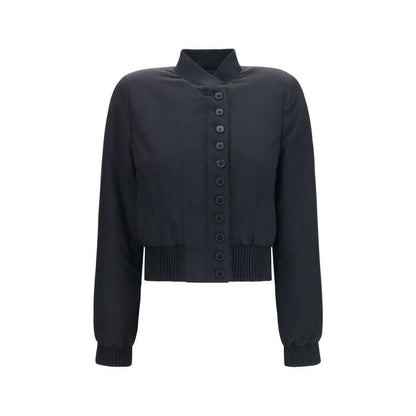 Alexander McQueen Black Polyester Bomber