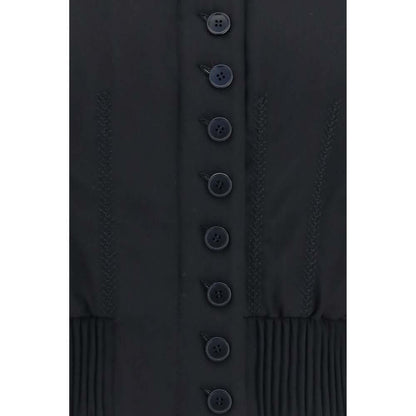 Alexander McQueen Black Polyester Bomber