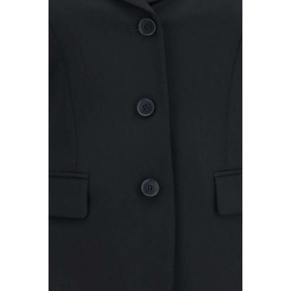 Alexander McQueen Black Wool Oves Aries Full-Length Jacket